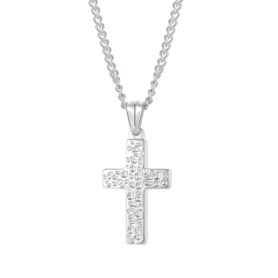 Ornement Collier Pendentif en Acier Inoxydable Mode Tout-Aller. Un bijou élégant et polyvalent, parfait pour sublimer toutes vos tenues.