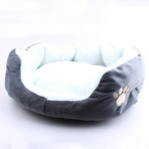 Cat nest for all seasons summer cool nest cat bed house mat embroidered dog paw cat and dog nest internet celebrity pet 