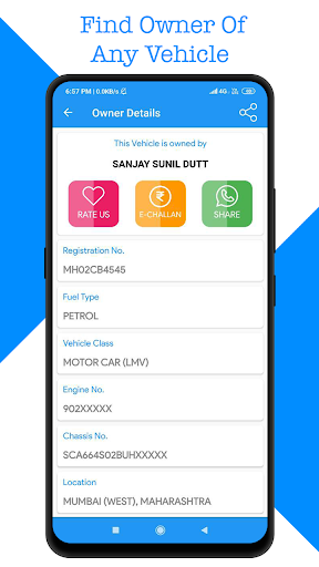Vahan Babu - Vehicle Owner Details, RTO Info