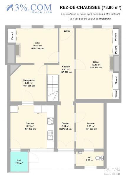 Vente maison 6 pièces 124 m² à Grandvilliers (60210), 140 000 €