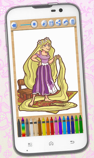 免費下載娛樂APP|Paint Rapunzel magic drawings app開箱文|APP開箱王