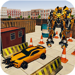 Cover Image of Download New Robot Car Transform Parking-Car Parking Driver 1.0 APK