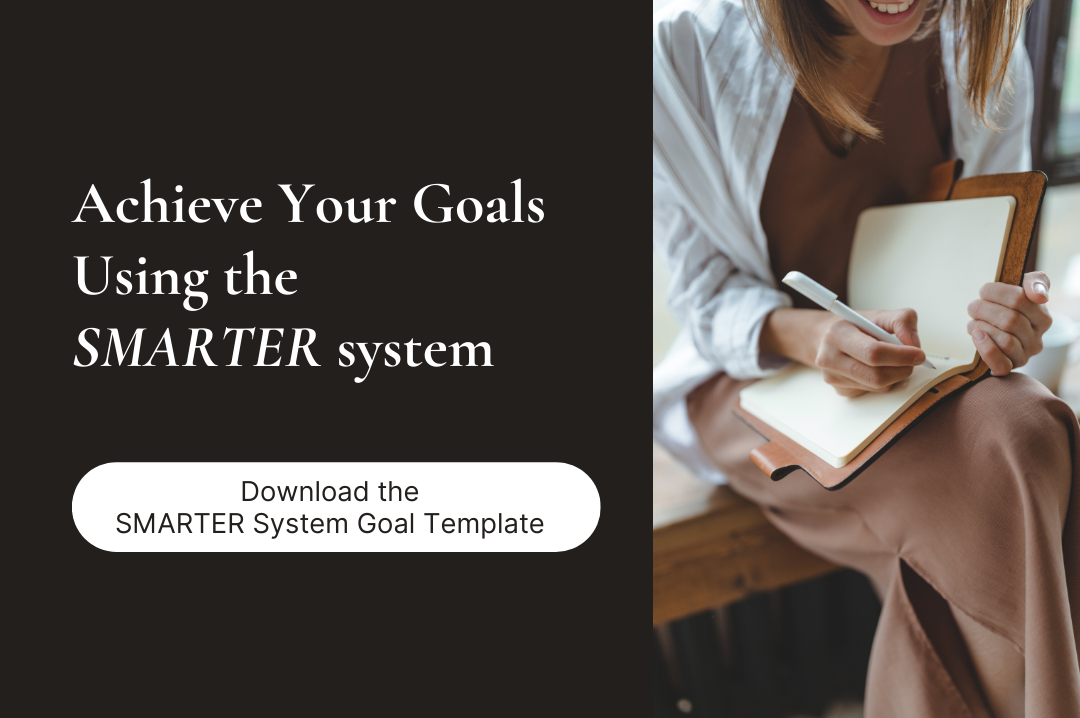 Click here for the SMARTER Goal System Template