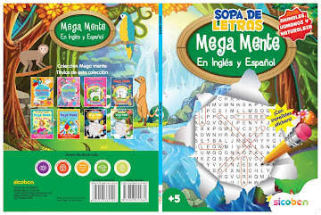 Libro De Actividades Sicoben Megamente Sopa De Letras x 1 und  