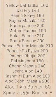 Hare Rama Hare Krishna Pure Veg Restaurant menu 2