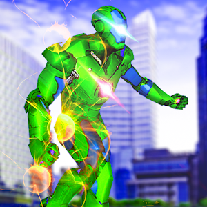 Flying Iron Super hero Gangster City Battle 1.0 Icon