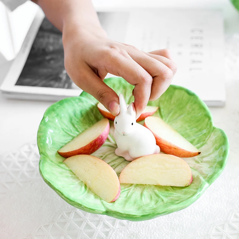 Schattig kinder servies in konijnenvorm. Maak van etenstijd een feest en stimuleer goede eetgewoonten bij jouw kleine!
