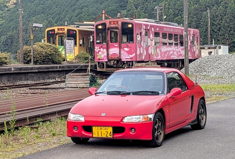 ビートのドライブ・錦川清流線・北河内駅に関するカスタム事例の投稿画像1枚目