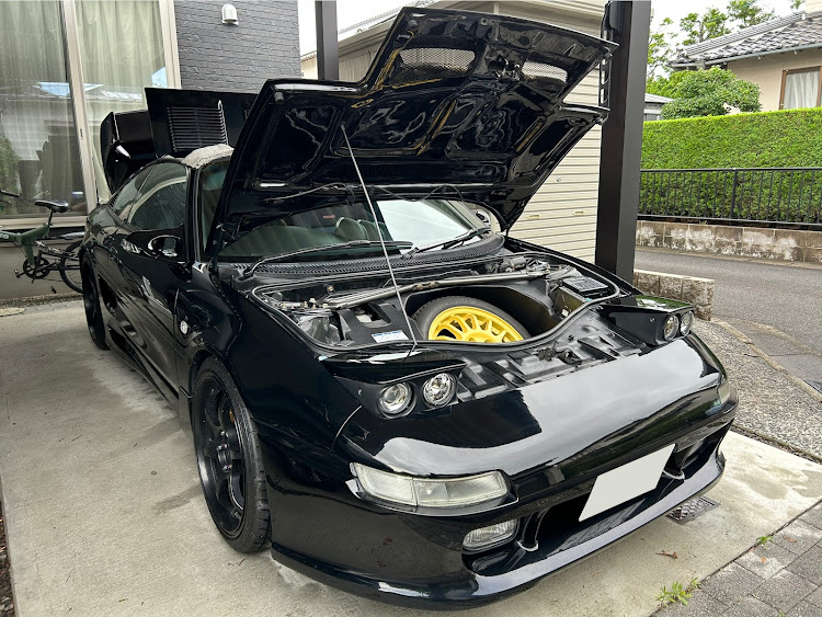 MR2のMR2 SW20・洗車・Daie-motors・Tバールーフに関するカスタム事例の投稿画像1枚目