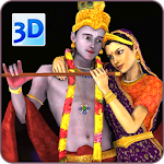 Cover Image of Download 3D Radha Krishna Live Wallpaper 5.2 APK