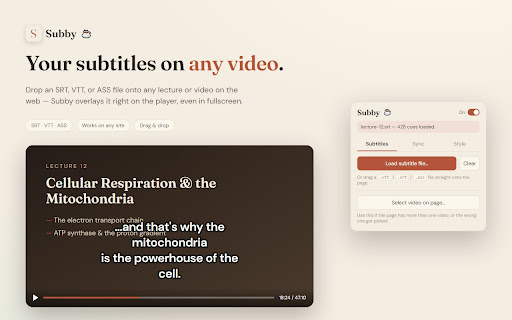 Subby screenshot 1