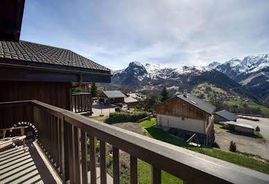 Chalet avec vue panoramique et terrasse 1