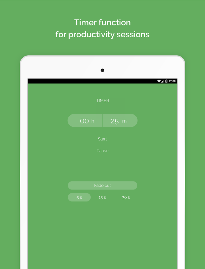    Noisli- screenshot  