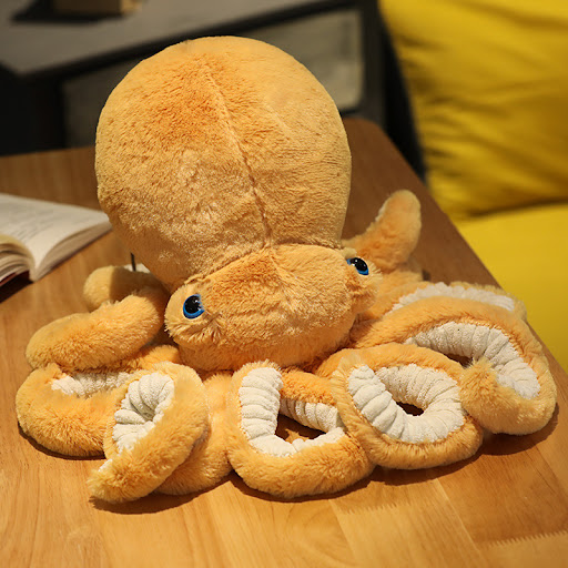 Title 4, Adorable octopus doll plush toy for cuddling an...