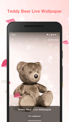 Screenshot Teddy Bear Live Wallpaper