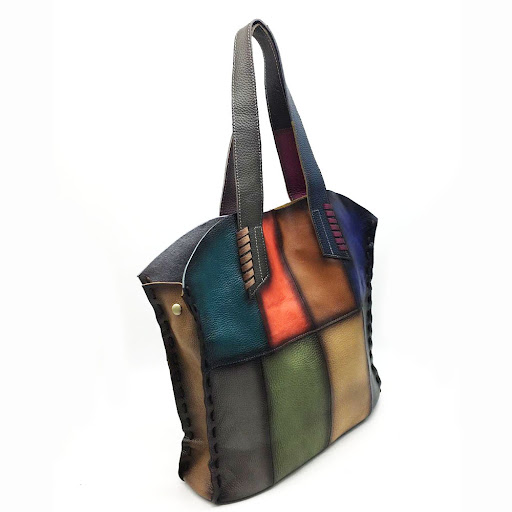 Title 5, Sac bandoulière en cuir de vachette