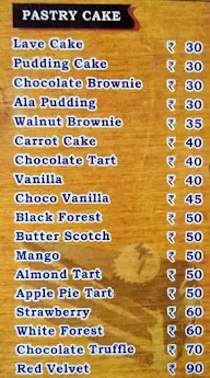 Brownie Factory menu 2