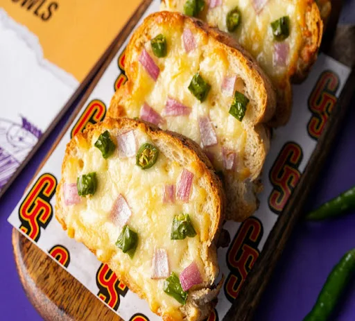 Chilly Cheese Garlic Bread(4pcs)