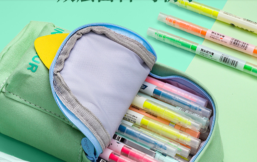 Title 8, Net Celebrity Pencil Case, Large-capacity Stati...