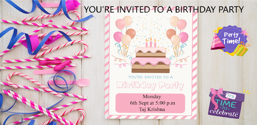 Birthday Invitation Card Maker Apps On Google Play