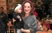 Tamara Dey and daughter Lalabella.