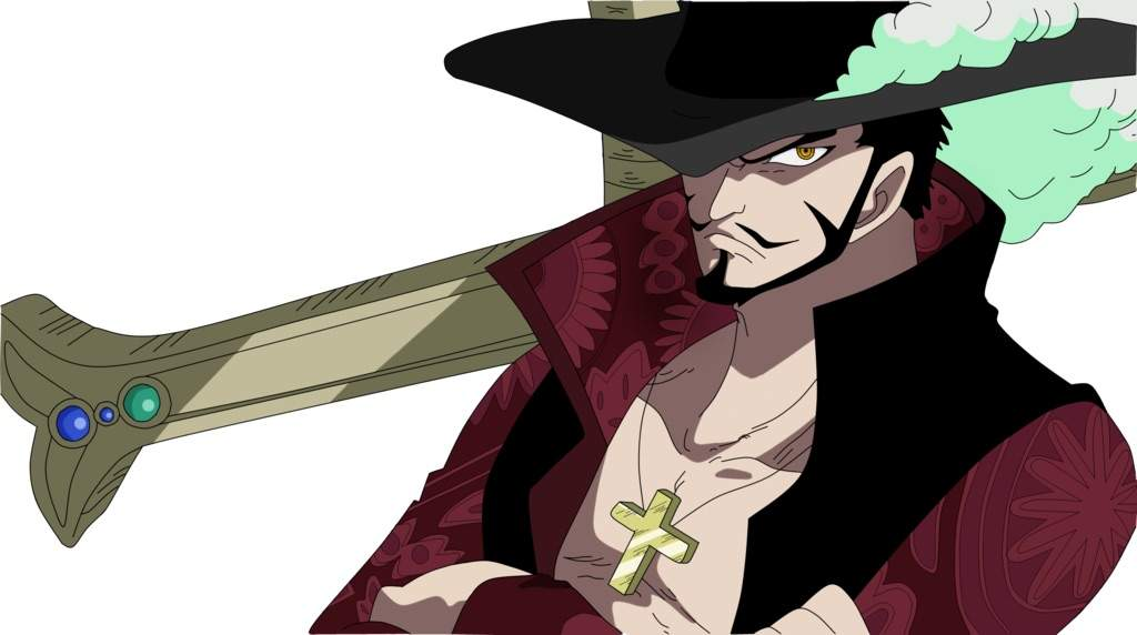 Dracule Mihawk in One Piece