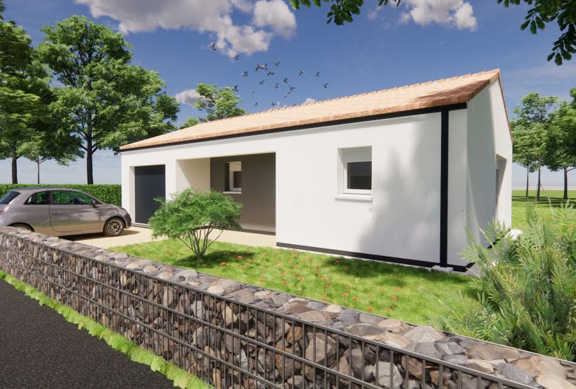  Vente Terrain + Maison - Terrain : 575m² - Maison : 93m² à Saint-Jean-de-Monts (85160) 