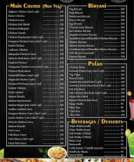 Gandikota Restaurant menu 2