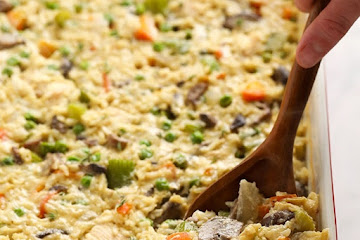 Easy Chicken Pot Pie Casserole