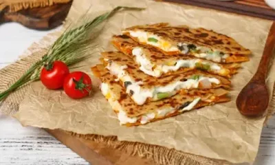 Enjoy Desi Pizza Paratha