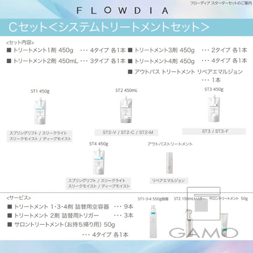 ☆フローディア スターターセット Cセット<システムトリートメント