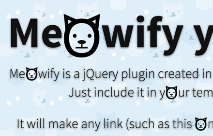 Meowify Extension Preview image 0