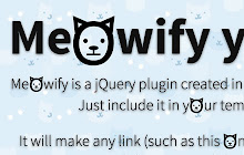 Meowify Extension small promo image