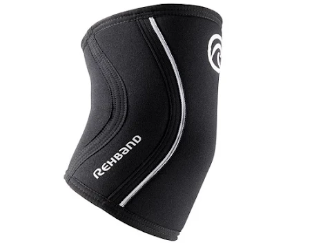 Rehband RX Elbow Sleeve 5mm Black - Medium