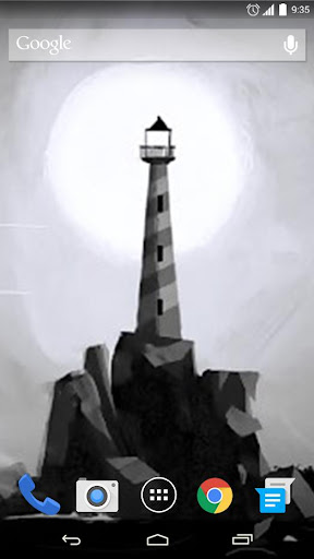 Lighthouse Ship Live Wallpaper