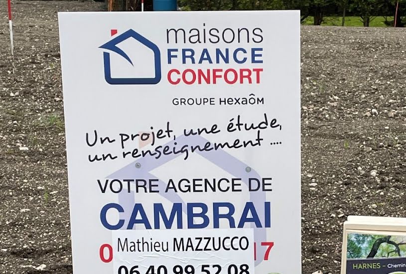  Vente Terrain + Maison - Terrain : 472m² - Maison : 93m² à Féchain (59247) 