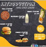 Oven Steak Pizza menu 1