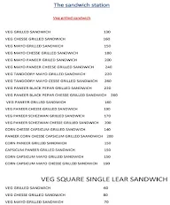 The Sandwich Station menu 1