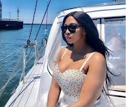 Ayanda Ncwane enjoys some time in the sun. 