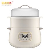 Nồi Chưng Yến Hầm Cách Thủy Bennix Bn - 10Slc Dung Tích 1L Kèm Xửng Hấp - Hàng Chính Hãng