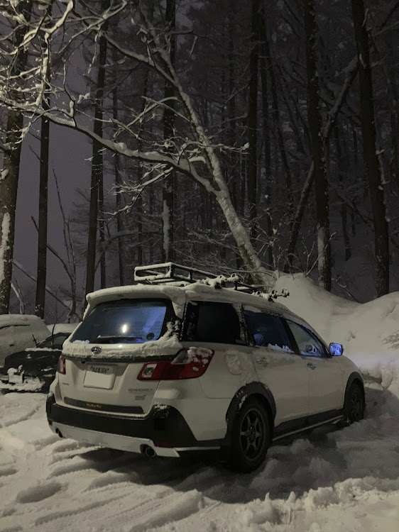 エクシーガ クロスオーバー7の雪山ドライブに関するカスタム事例の投稿画像1枚目