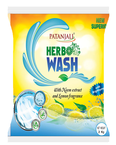 Patanjali Herbo Wash Detergent Powder - 2 kg
