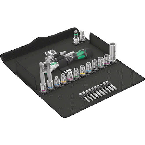 Wera Bicycle Set 7 - Zyklop Speed Ratchet, Bits, and Socket Set