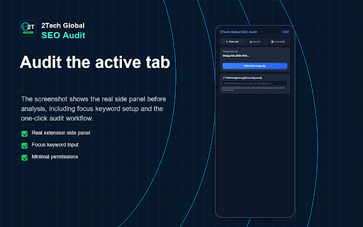 2Tech Global SEO Audit screenshot 1