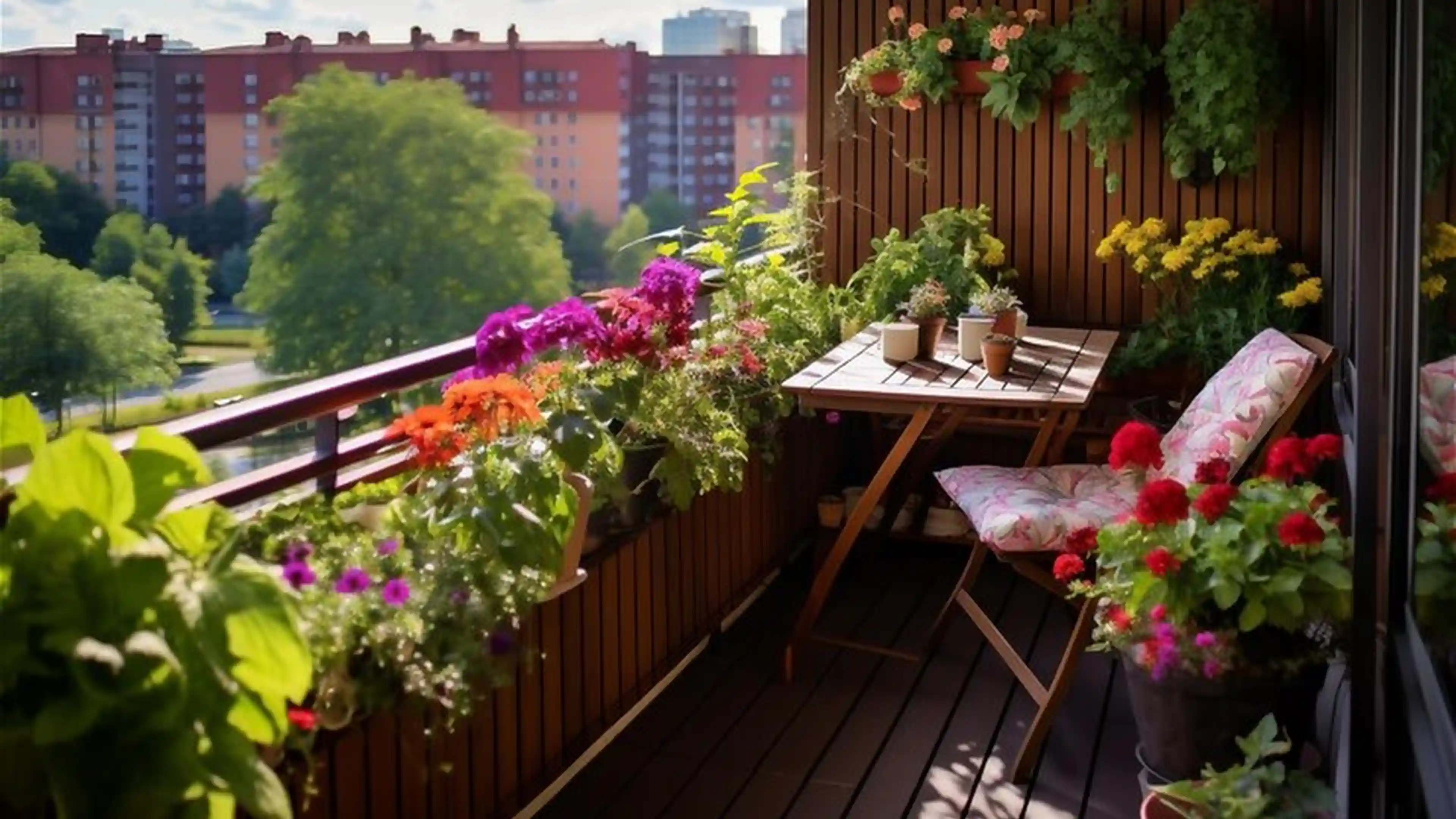 Small Balcony Garden Ideas for City Apartments