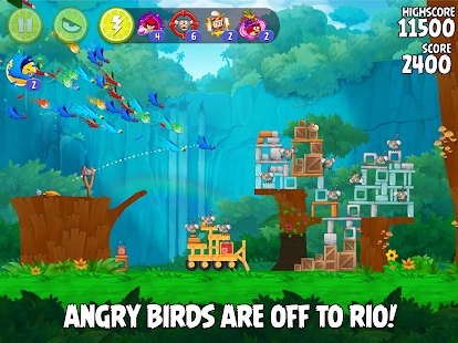 Angry Birds Rio Ekran görüntüsü