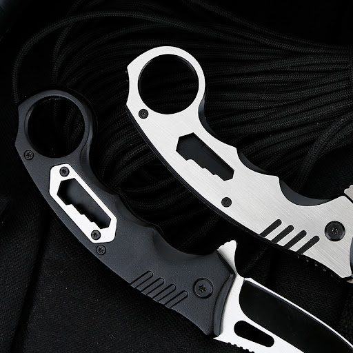 Title 4, Folding Knife Outdoor Camping Survival Durable ...