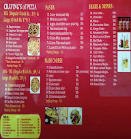 Craving's Mania menu 2