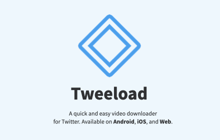 Twitter Video Saver - Tweeload small promo image