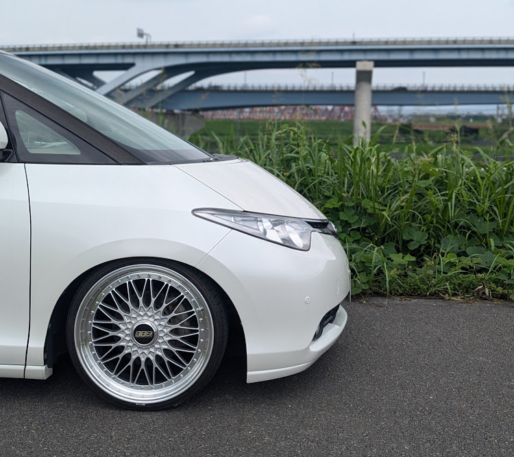 エスティマの橋と愛車・スッキリ晴れないかな・まだまだ、進化の途中・シンプルイズベスト・梅雨明け間近に関するカスタム事例の投稿画像2枚目